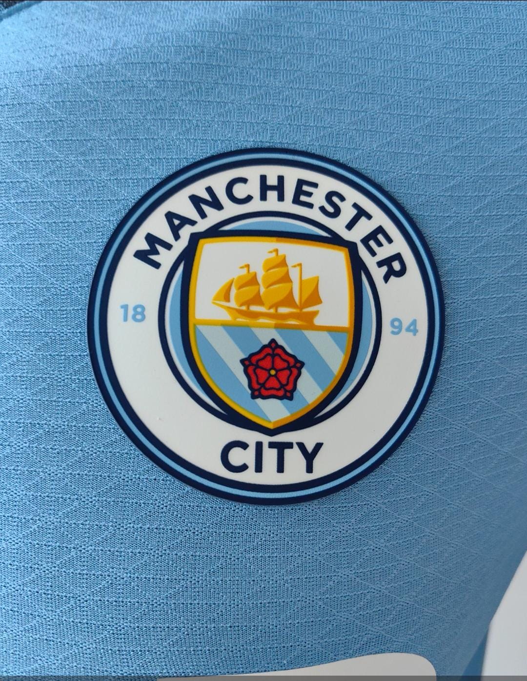 Maillot Officiel Manchester City 2023/2024 - Domicile