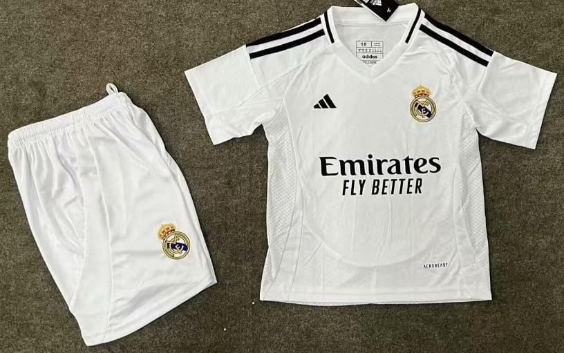 Ensemble Real Madrid Enfant 2024/2025 - Domicile