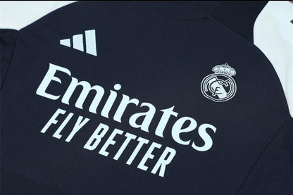 Ensemble Maillot + Short Real Madrid - Bleu Marine & Blanc